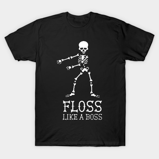 skull Like A Boss T-Shirt by adapadudesign